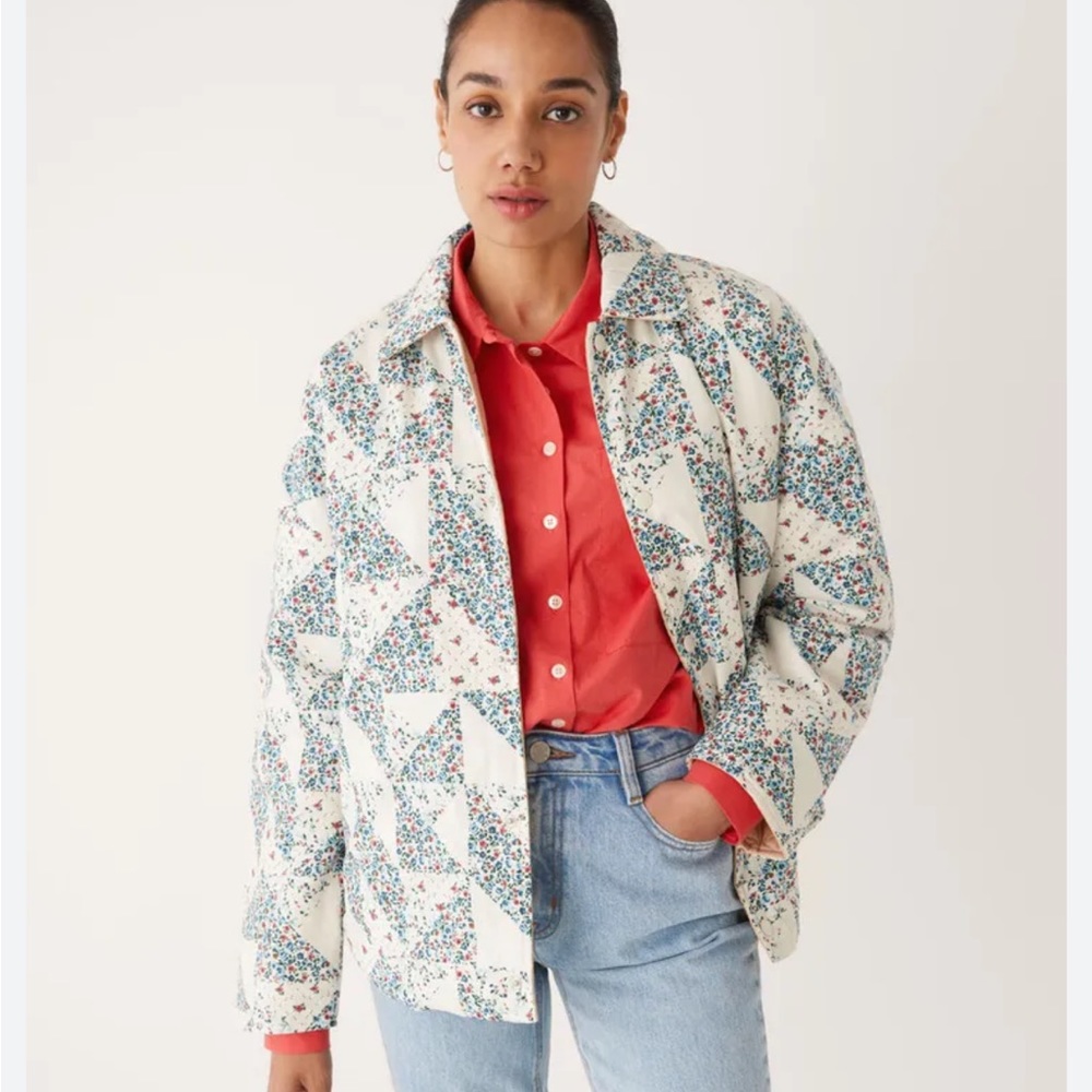 NWT! Frank and Oak reversible oversized quilted jacket